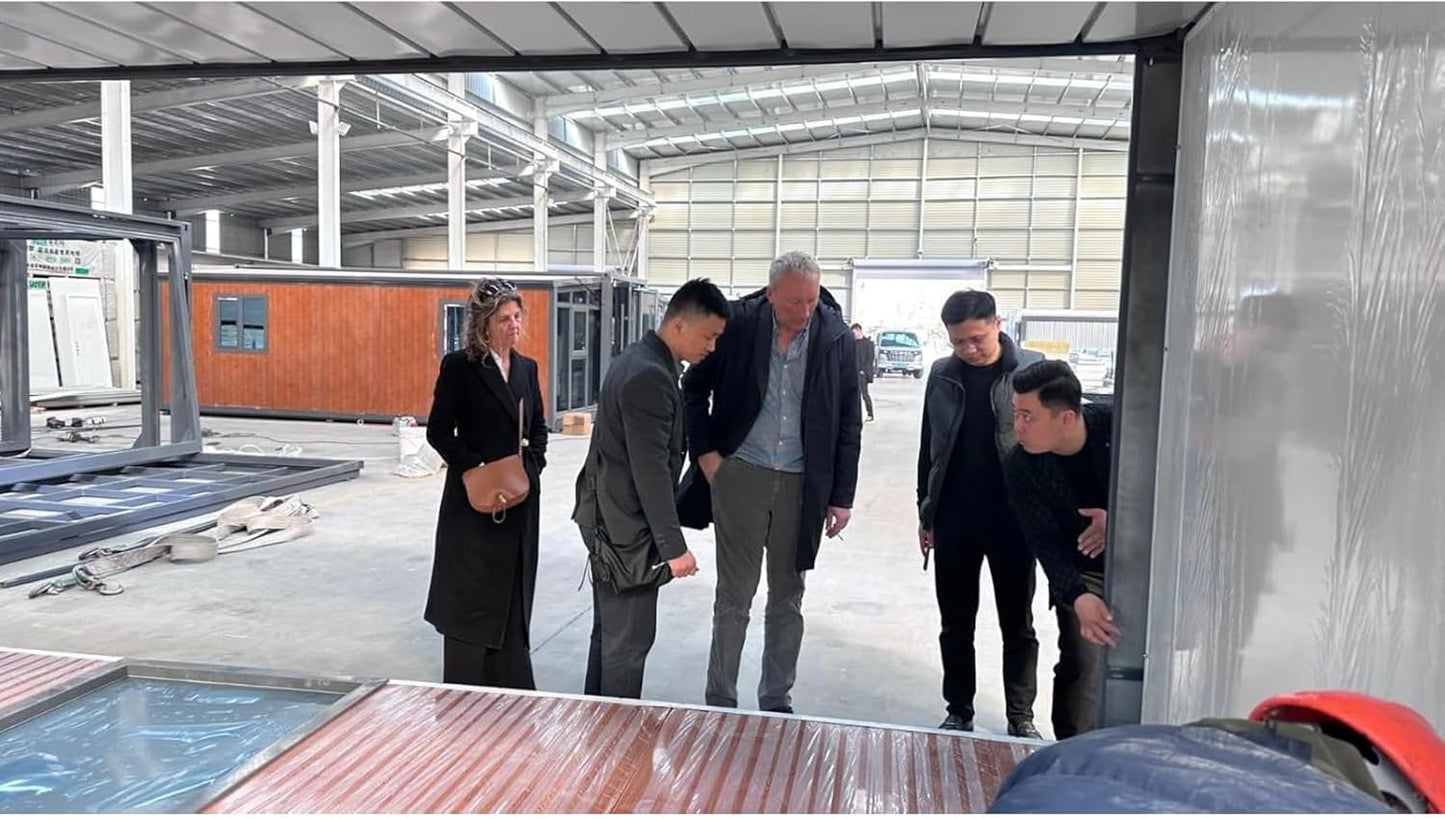 🏡 Luxury Prefab Villa Tiny Home | 2 Bedroom Expandable Modern Container House | Fully Equipped Bathroom & Kitchen | Casa Modular Home for Adults, Off-Grid, Airbnb, or Guest Living