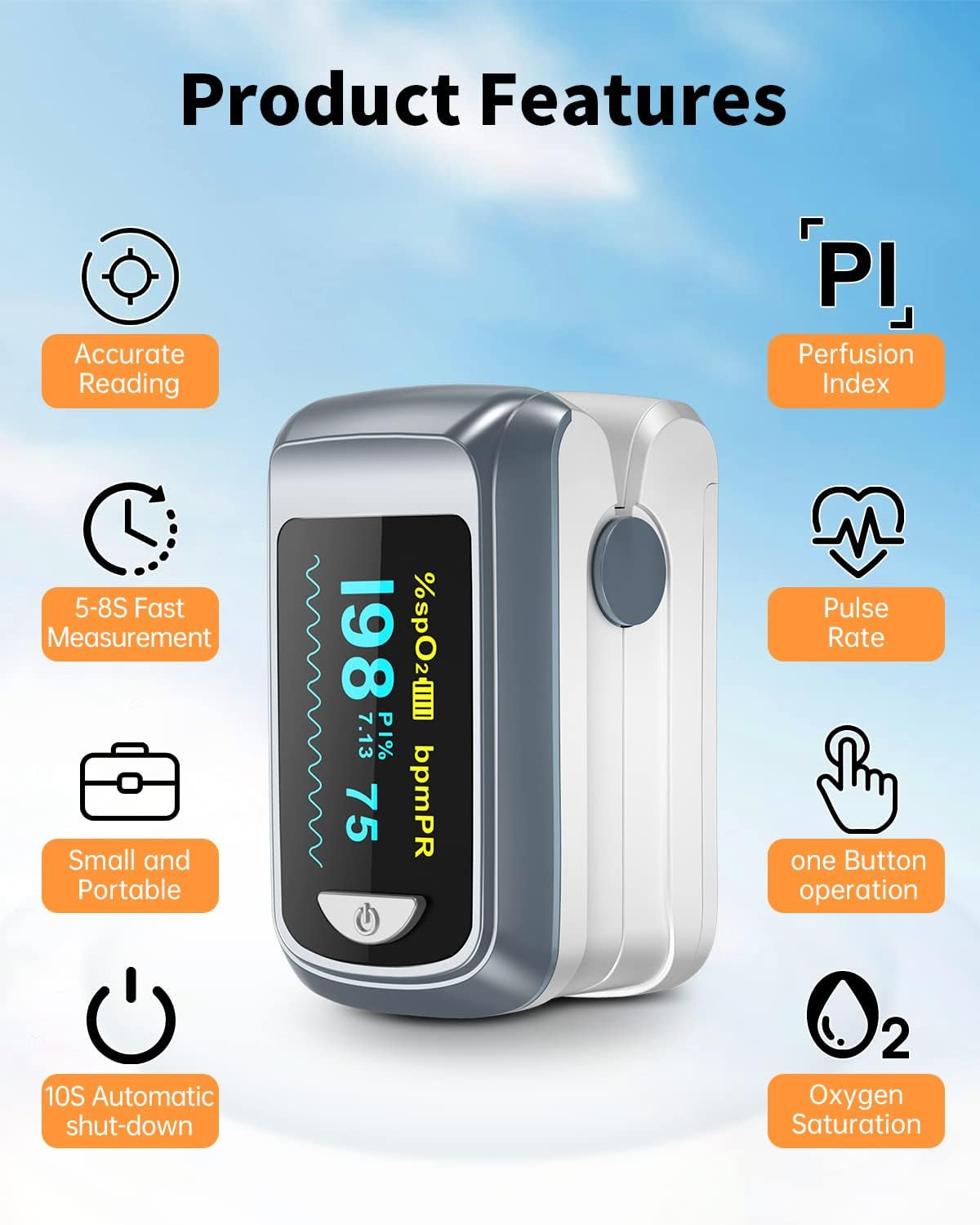 Pulse Oximeter and Automatic Upper Arm Blood Pressure Monitors for Home Use
