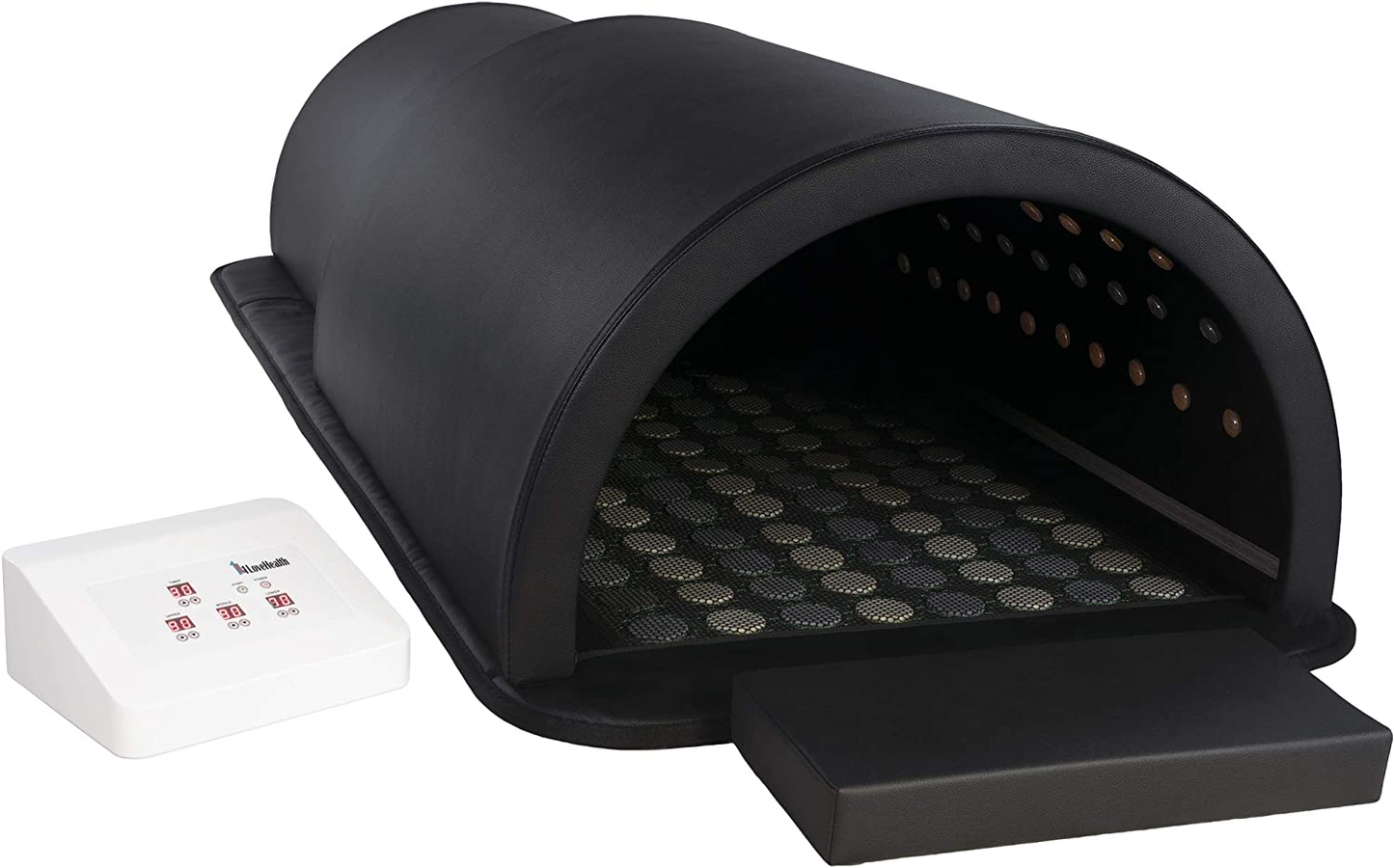 Dome Premium Zero EMF Far Infrared Sauna Therapy, 360 Degree Complete Coverage, Professional Infrared Sauna