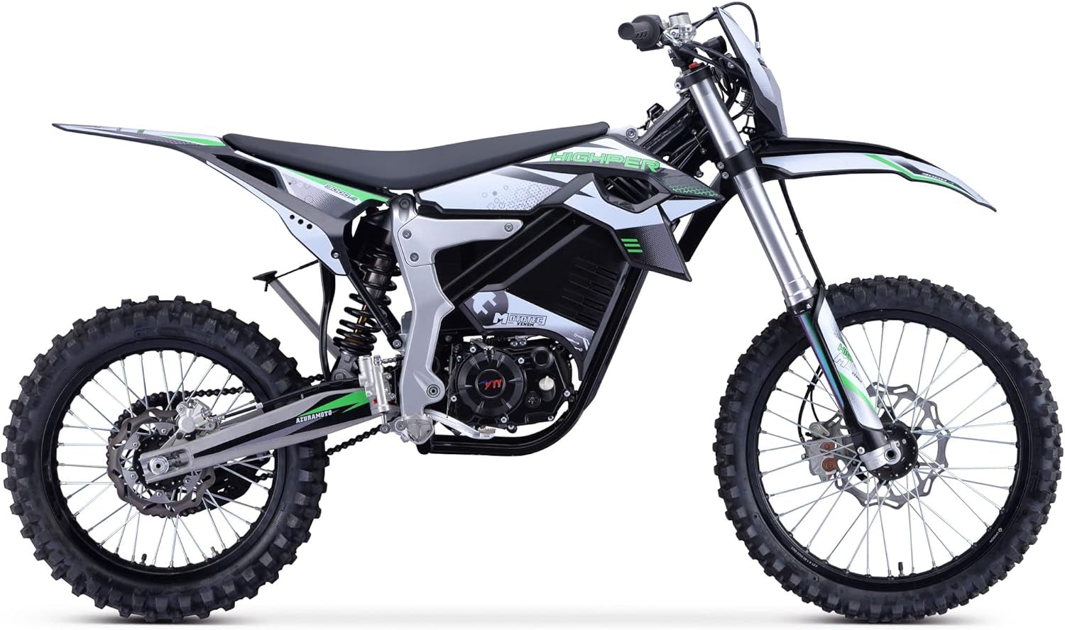 Venom 72v 12000w Electric Dirt Bike White