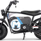 48v 1000w Electric Powered Mini Bike Black, Large