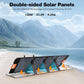 Portable Power Station 300W 288Wh with 120W Bifacial Solar Panel Foldable for Solar Generator