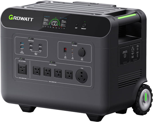 HELIOS 3600W Portable Power Station – 3686Wh LiFePO4 Electric Solar Generator for Home Use, Emergency, Outdoor Camping, RVs, and Power Outages (Solar Panel Optional)