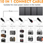 200W Solar Generator with Panel, 120Wh/200W Portable Power Station with 60W Foldable Solar Panel for Outdoor Camping - Trustedcleantech