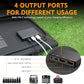 200W Solar Generator with Panel, 120Wh/200W Portable Power Station with 60W Foldable Solar Panel for Outdoor Camping - Trustedcleantech