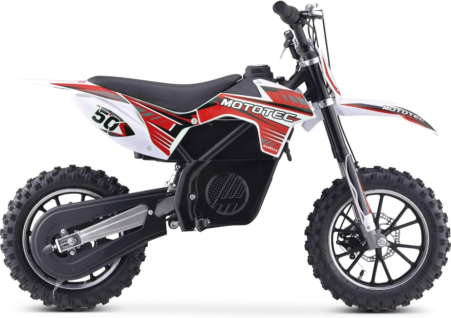 24v 500w Gazella Electric Dirt Bike Red - Trustedcleantech