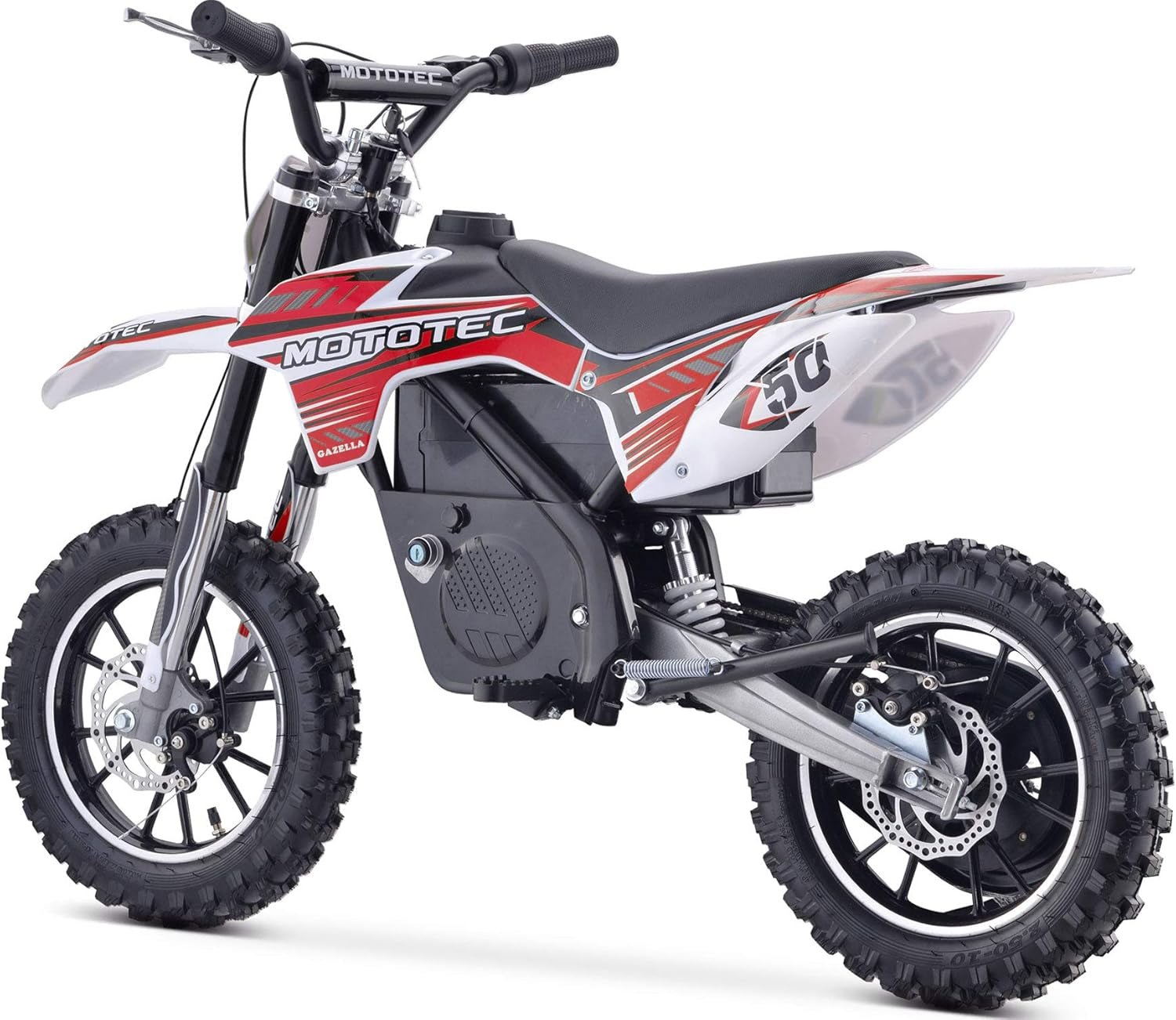 24v 500w Gazella Electric Dirt Bike Red - Trustedcleantech