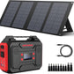 250W Portable Power Station with 40W Solar Panel, Solar Power Bank with AC Outlet, 67500mAh Solar Generator Outdoor for Tent Camping, RV Travel and Home Emergency - Trustedcleantech