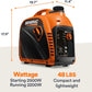 8251 GP2500i 2,500-Watt Gas Powered Portable Inverter Generator - Compact and Lightweight Design - Produces Clean, Stable Power - COsense Technology - CARB Compliant - Orange/Black