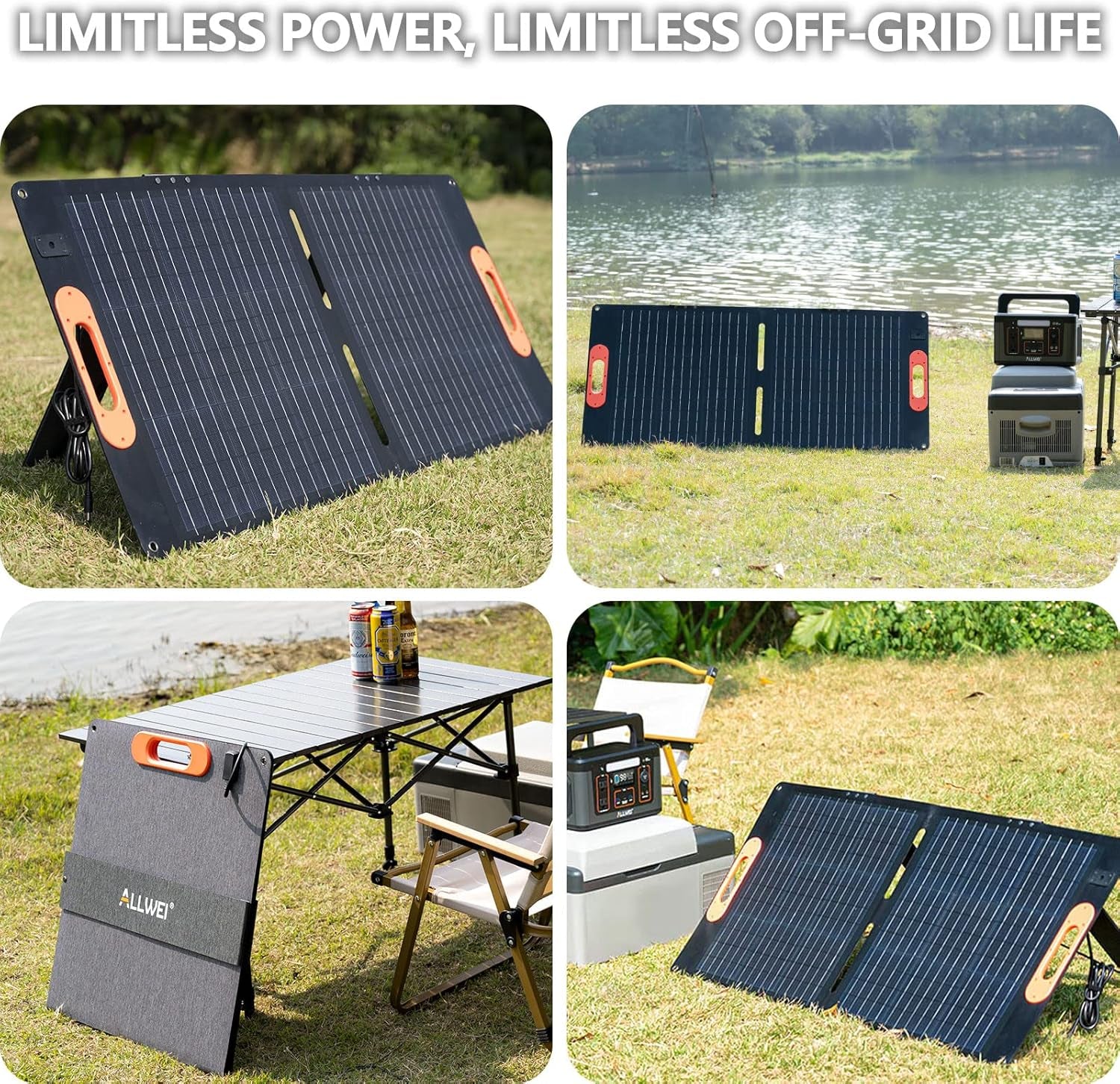 300W Portable Power Station with 1 * 100W Solar Panel Included, Solar Generator 280Wh, PD60W USB, DC AC Outlet, Home Battery Backup for Camping Outdoor RV Trip Hunting Blackout CPAP