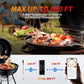 Wireless Meat Thermometer Digital, 800FT Long Range Bluetooth Cooking Thermometer, Food Thermometer for Remote Monitoring of Grill, Oven, Smoker, Air Fryer, Rotisserie, iOS & Android App