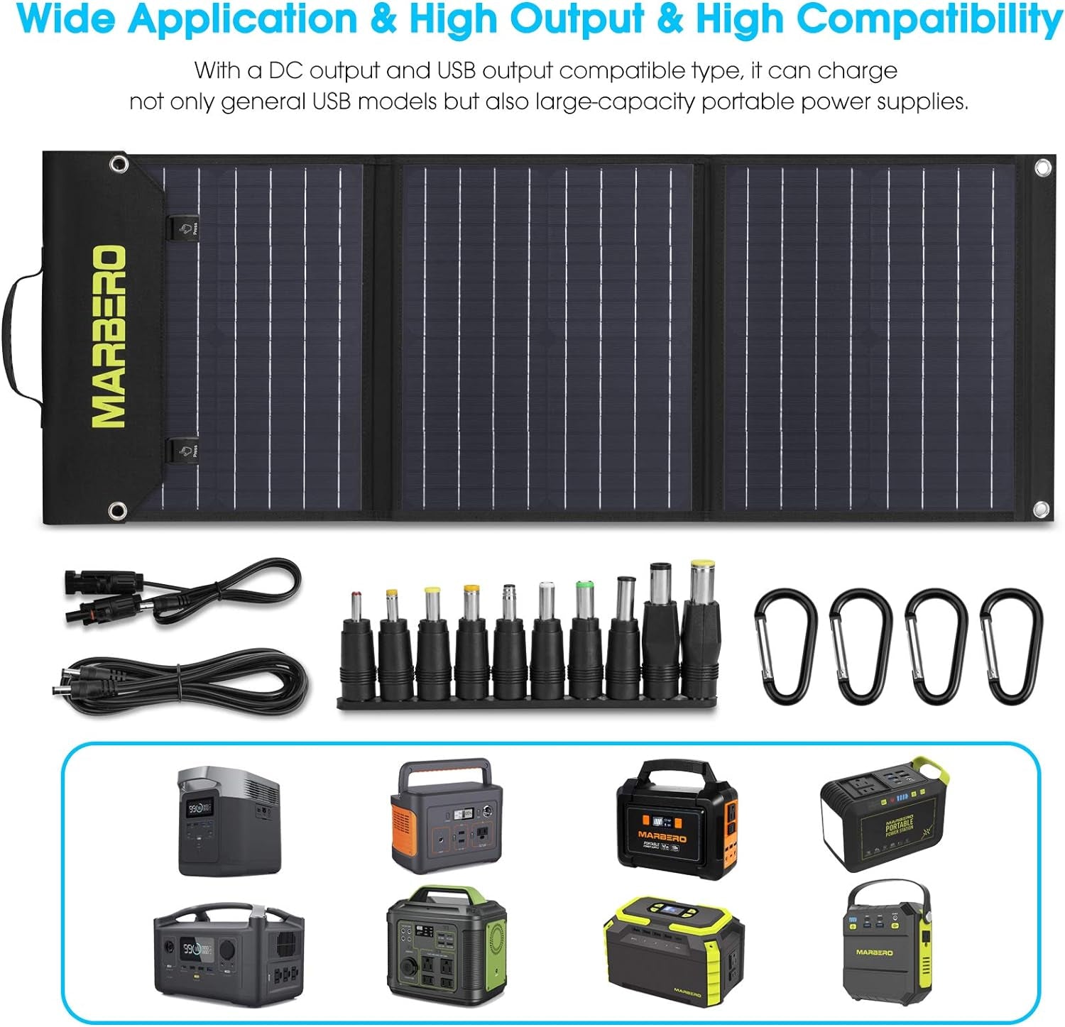 Solar Generator 375W Peak Portable Power Station with Solar Panel Included Camping Power Supply 237Wh with Foldable Solar Panel 60W for Outdoor RV Fishing Emergency