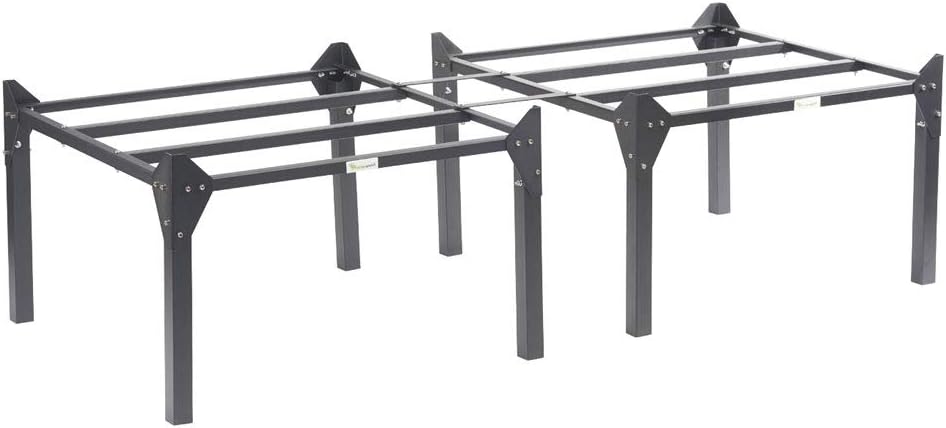 Raised Garden Bed with Self-Watering System & Protective Cover | Elevated Planter Box (Waist-Height, Medium) – 10-Year Warranty | Container Gardening Kit for Vegetables, Herbs & Flowers