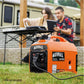 Portable Generator，1200W Ultra-Quiet Gas Engine, EPA Compliant, Eco-Mode Feature, Ultra Lightweight for Backup Home Use & Camping (GM1200i)