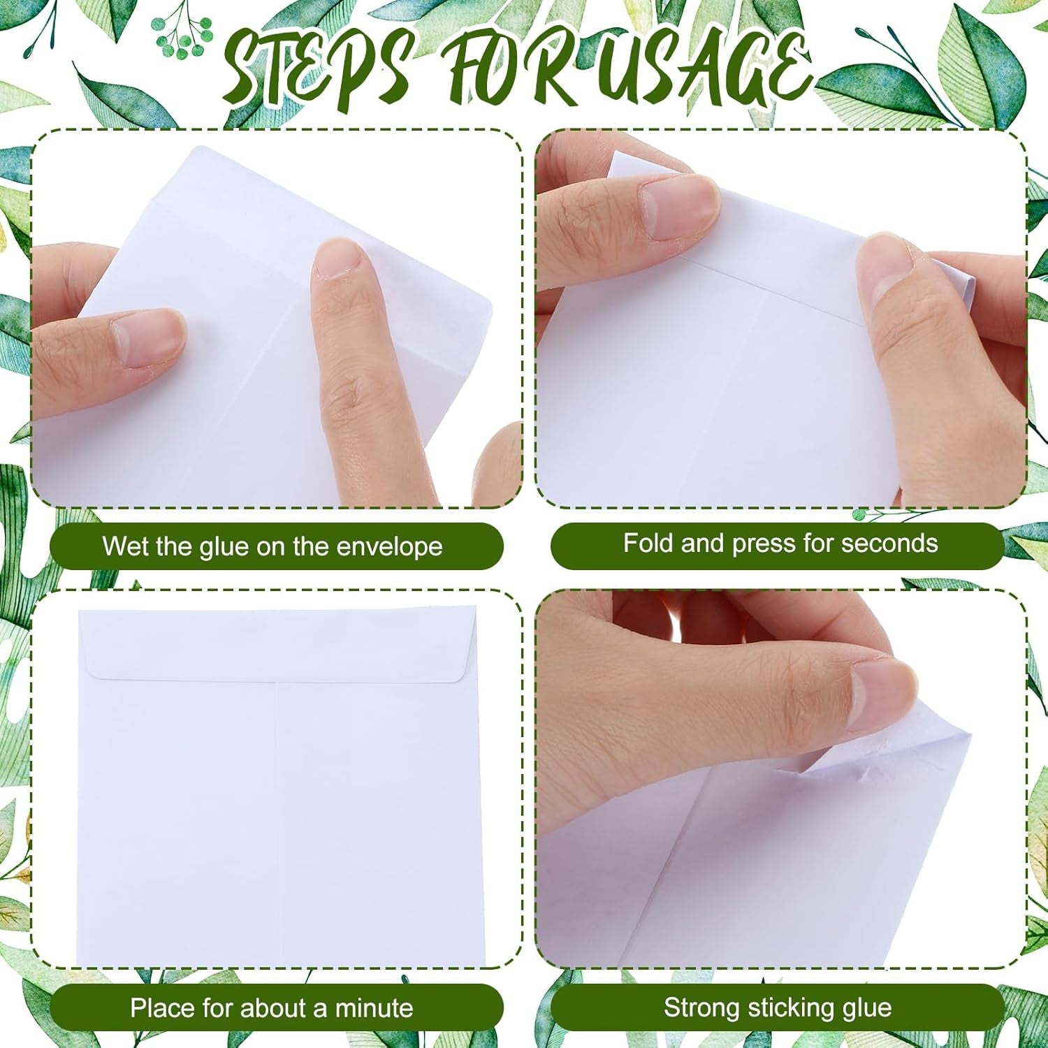  Seed Storage Organizer Box with Lid  | Decorative Garden Seed Packet Container | Includes Dividers, 100 Plant Labels, 50 Envelopes & 2 Marker Pens  (Stylish – 8.5” x 5.5” x 6.7”)