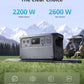 Power 1000 Portable Power Station, 1024Wh LiFePO4 Battery, 2200W Solar Generator, Home Backup, 4-in-1 Fast Charging, 23db Ultra-Silent, Camping & RVs, Off-grid, Power Outage (Solar Panel Optional)