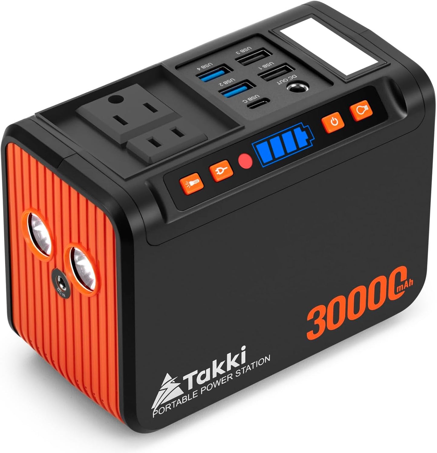 120W Peak Solar Generator Portable Power Station with 21W Panels, 88Wh Solar Charger Power Bank, AC DC USB Ports for Camping, Tent, Laptop, Outdoor, and Emergency Use