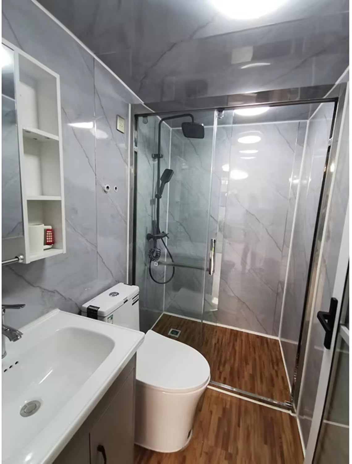 Roof Prefabricated Modular House – Expandable 2, 3, 4 Bedroom Steel Flat House