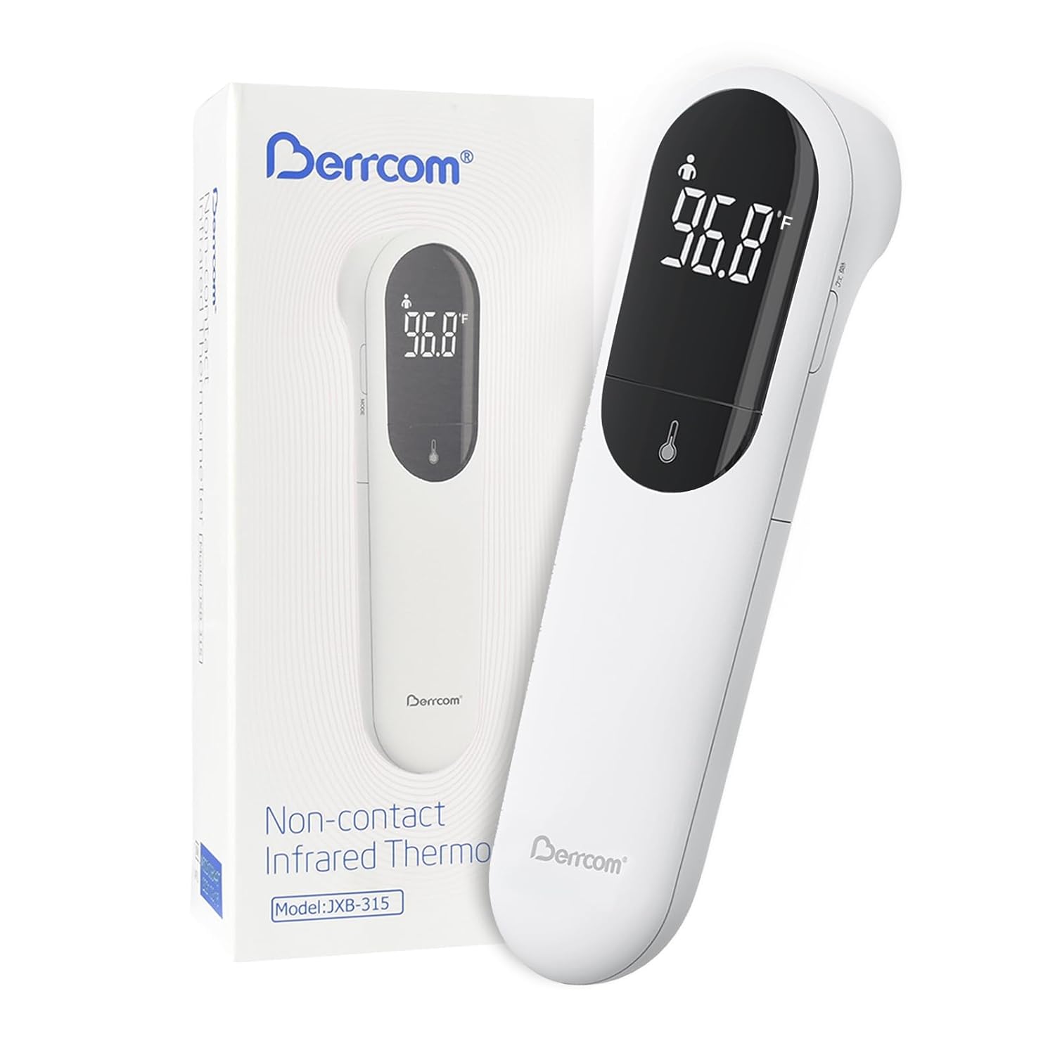 Digital Non-Contact Infrared Forehead Thermometer  | 3-in-1 Contactless Thermometer for Baby, Kids & Adults | Instant Fever Check | Temperature Gun for Home & Medical Use