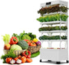 Hydroponics Growing System Tower Indoor Herb Garden Kit with Grow Light | Smart Garden for Home Kitchen Windowsill | Vegetable Gardening Starter