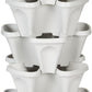 5-Tier Stackable Strawberry, Herb, Flower, and Vegetable Planter - Vertical Garden for Indoor/Outdoor Use