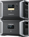 Solar Generator DBS2100 Pro – 2150Wh, 2400W Power Station with 3x210W Solar Panels, Expandable to 4600W & 12.9kWh, AC & Solar Charging, 100W USB-C, 15ms EPS (2024 Model)