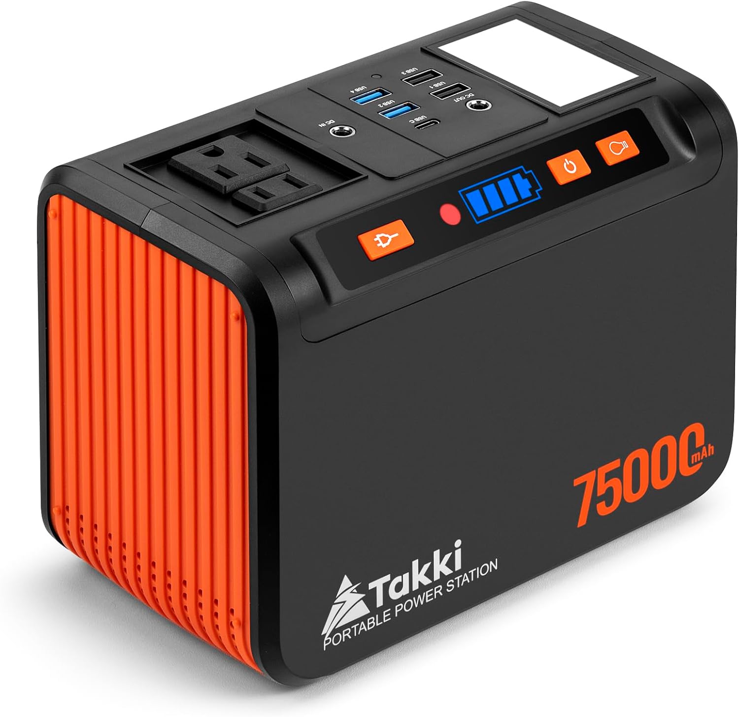 120W Peak Solar Generator Portable Power Station with 21W Panels, 88Wh Solar Charger Power Bank, AC DC USB Ports for Camping, Tent, Laptop, Outdoor, and Emergency Use