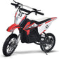  Kids Electric Dirt Bike 36V 650W – SRK-MC20 Pro  | Off-Road Motocross Motorcycle w/ 17MPH Speed  | Twist Throttle, Dual Suspension, Leather Seat & Brakes 