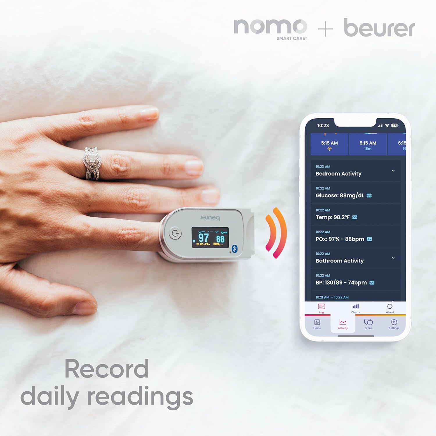 Remote Home Medical Alert System – Custom Alerts with App Activity Log, Fall Detection, 24/7 Emergency Contact for Seniors, WiFi Connected, Elderly Health Device with Call Button