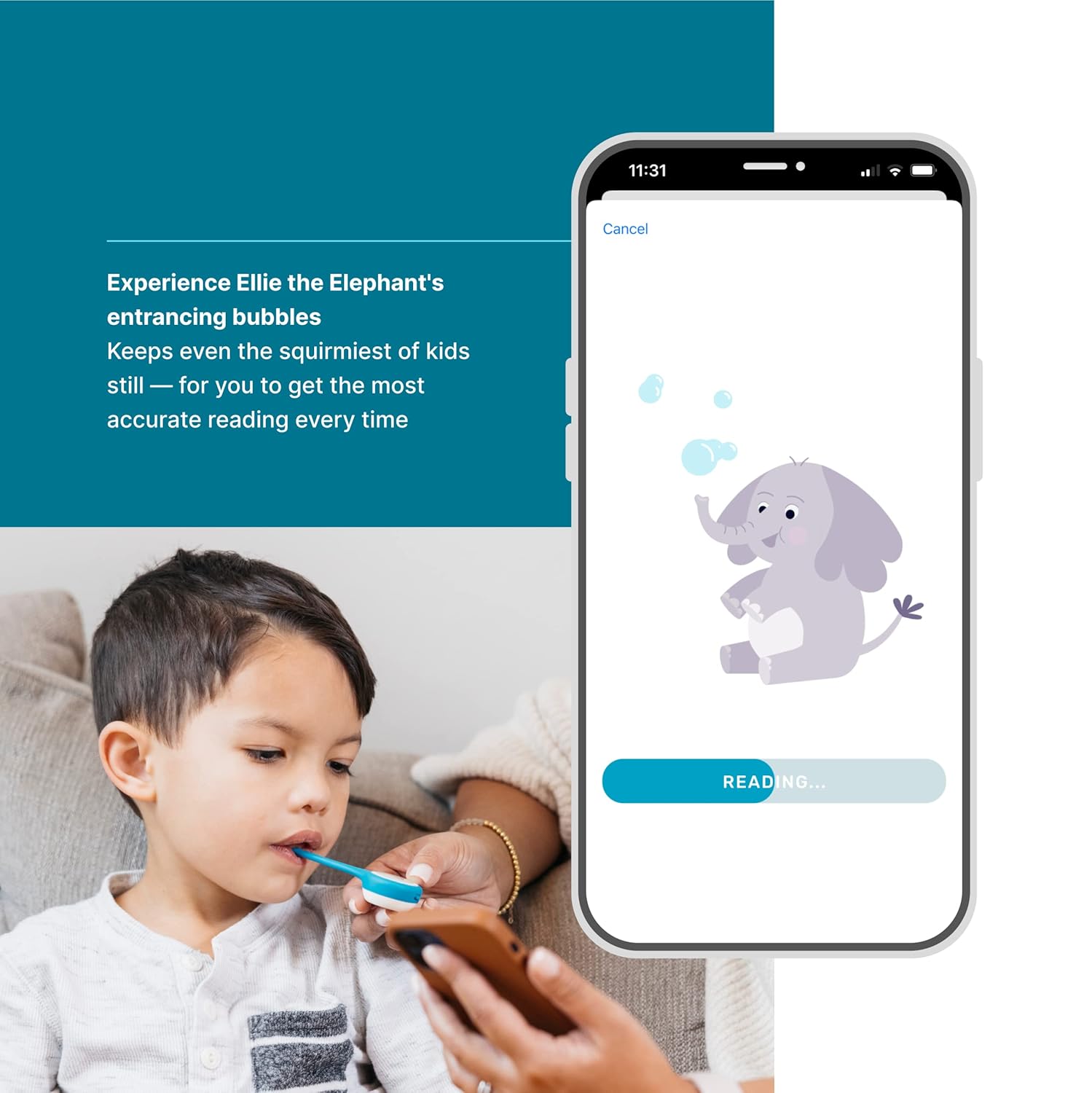 QuickCare Smart Digital Thermometer – FDA Cleared Medical Thermometer for Fast & Accurate Readings