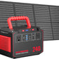 Portable Power Station 88.8Wh Solar Generator 150W Peak Lithium Battery Backup Power Bank with LED Light for Home, Outdoor, Travel, Emergency, RV & Off-Grid Living (Solar Panel Optional)