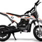  Kids Electric Dirt Bike 36V 650W – SRK-MC20 Pro  | Off-Road Motocross Motorcycle w/ 17MPH Speed  | Twist Throttle, Dual Suspension, Leather Seat & Brakes 