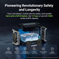 Solar Generator DBS2100 Pro – 2150Wh, 2400W Power Station with 3x210W Solar Panels, Expandable to 4600W & 12.9kWh, AC & Solar Charging, 100W USB-C, 15ms EPS (2024 Model)