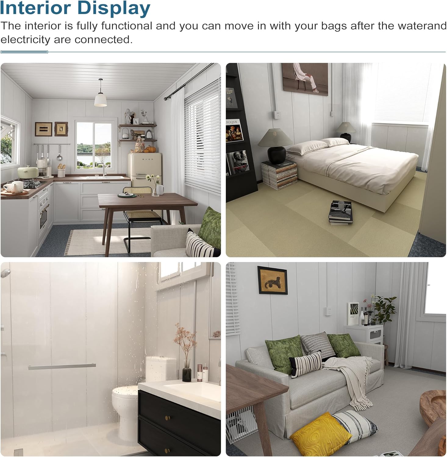 Two Story Tiny House, Flat-Pack House, Two-Story Tiny House, Prefabricated Dwelling with Aesthetic Appeal, Modern Design for Small Spaces, Package Installation