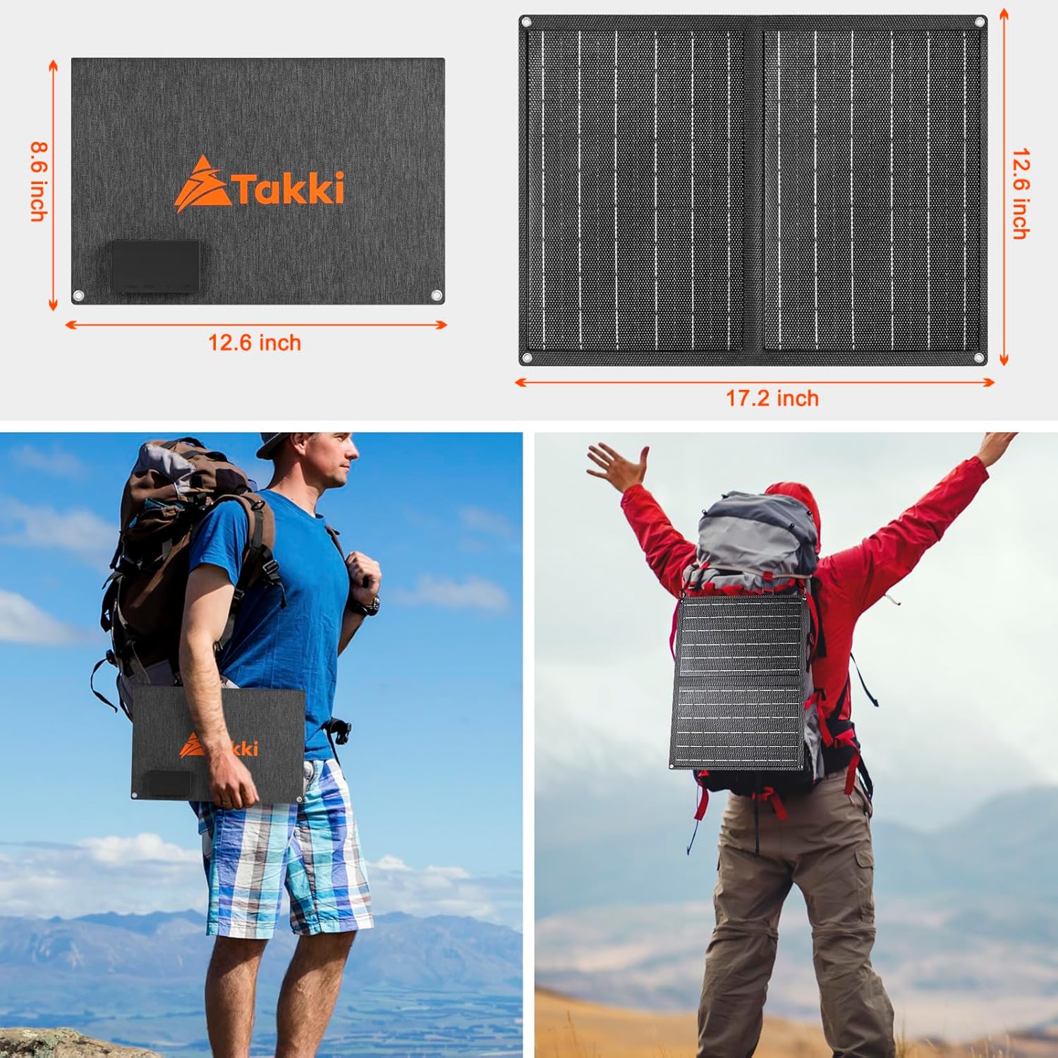 120W Peak Solar Generator Portable Power Station with 21W Panels, 88Wh Solar Charger Power Bank, AC DC USB Ports for Camping, Tent, Laptop, Outdoor, and Emergency Use