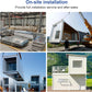 Two Story Tiny House, Flat-Pack House, Two-Story Tiny House, Prefabricated Dwelling with Aesthetic Appeal, Modern Design for Small Spaces, Package Installation