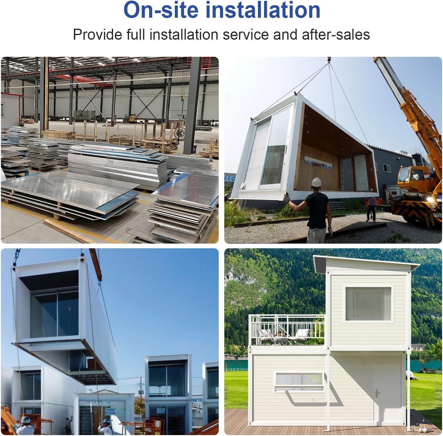 Two Story Tiny House, Flat-Pack House, Two-Story Tiny House, Prefabricated Dwelling with Aesthetic Appeal, Modern Design for Small Spaces, Package Installation