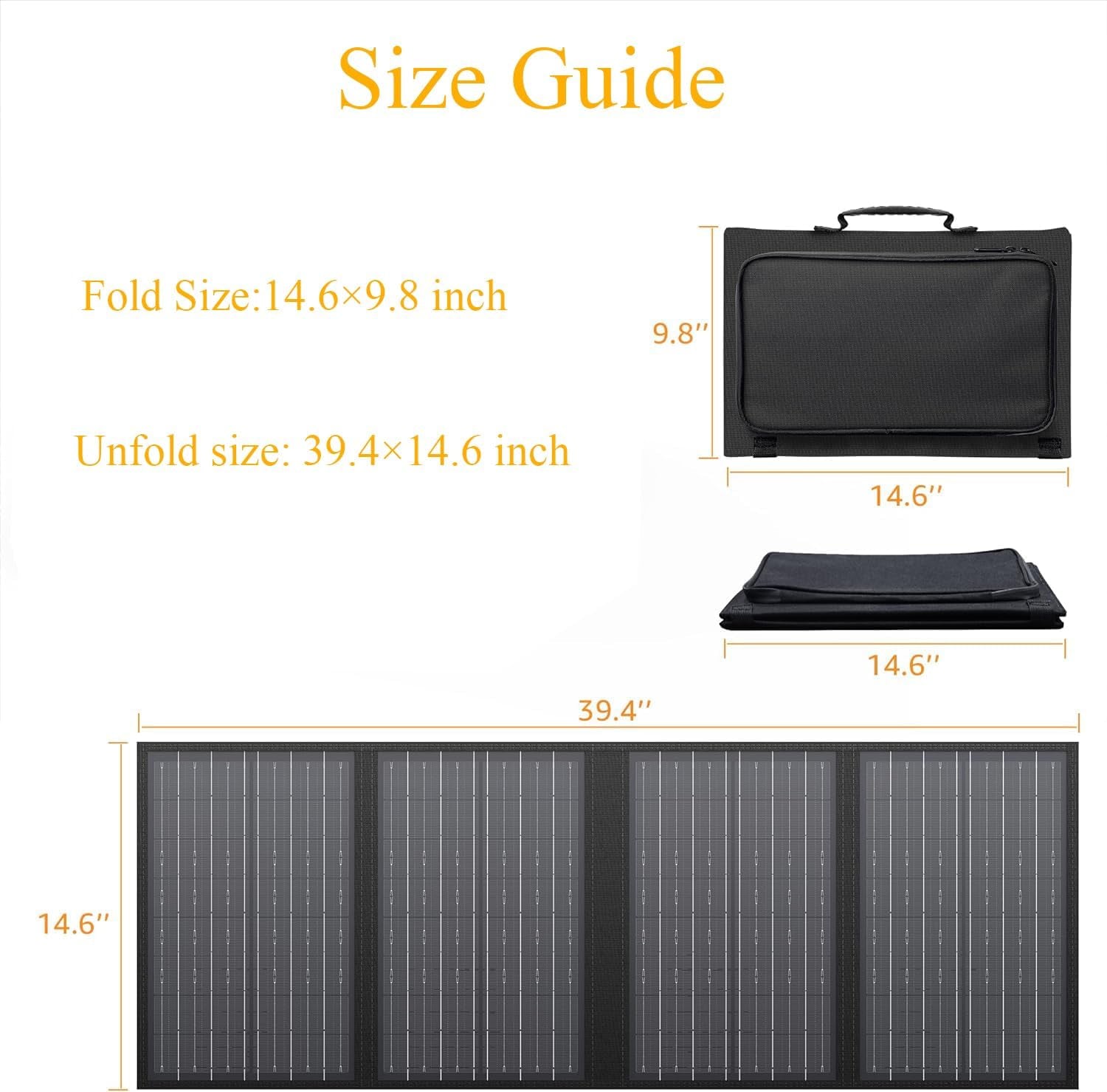 Solar Generator 300W with 60W Solar Panel, 80,000mAh Portable Power Bank with AC Outlet for Outdoors Camping Emergency Use