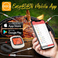 Bluetooth Meat Thermometer for Grilling and Smoking, up to 6 Temperature Probes and Smart APP, 400 Ft Range, LCD