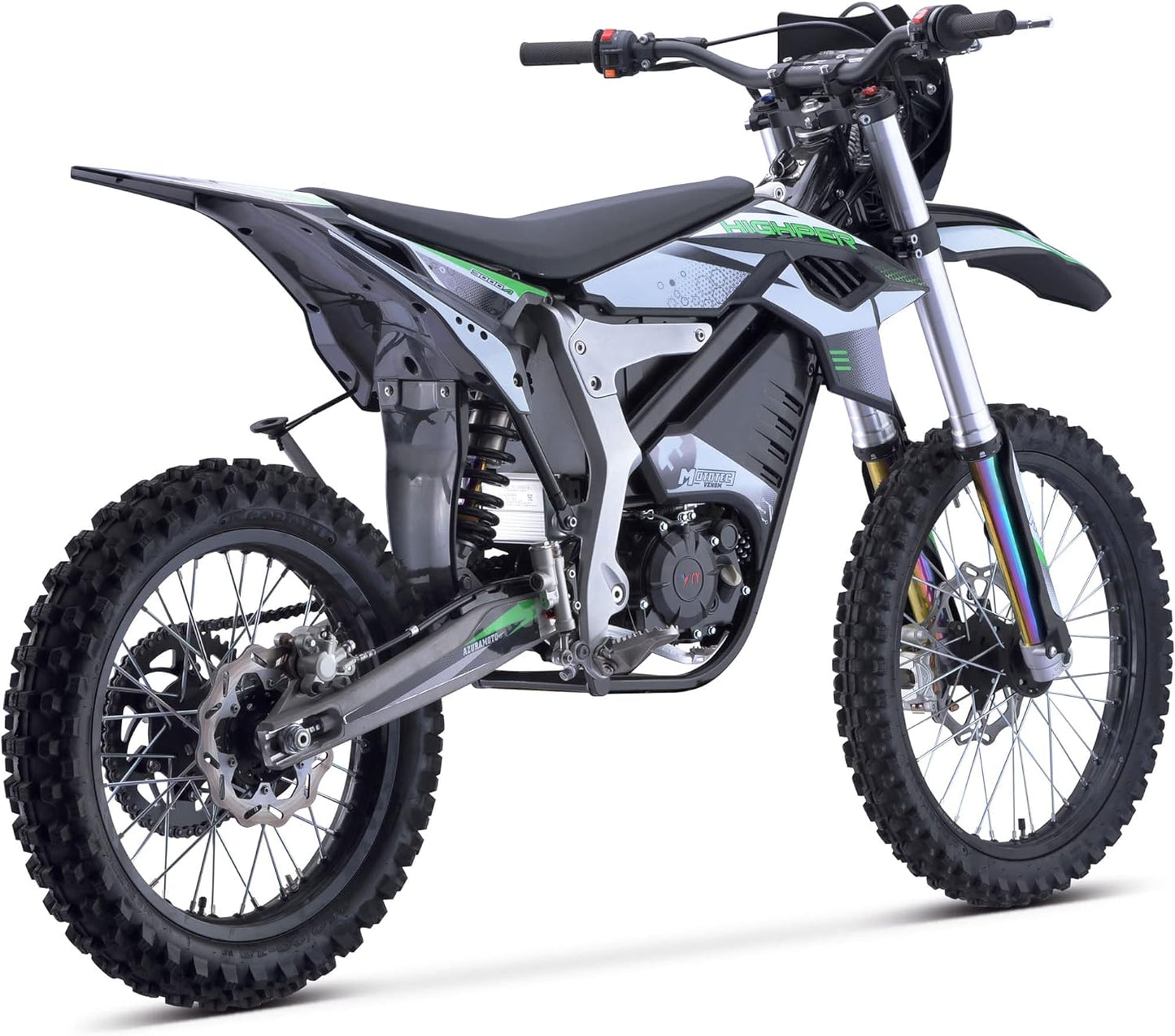 Venom 72v 12000w Electric Dirt Bike White