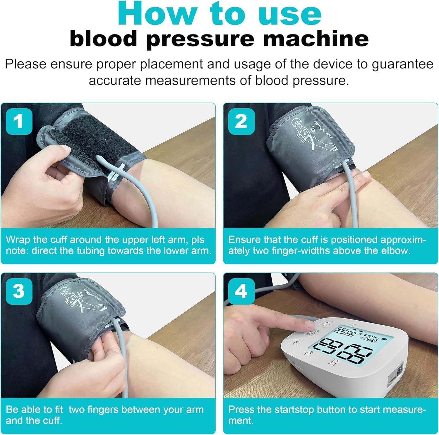 Pulse Oximeter and Automatic Upper Arm Blood Pressure Monitors for Home Use