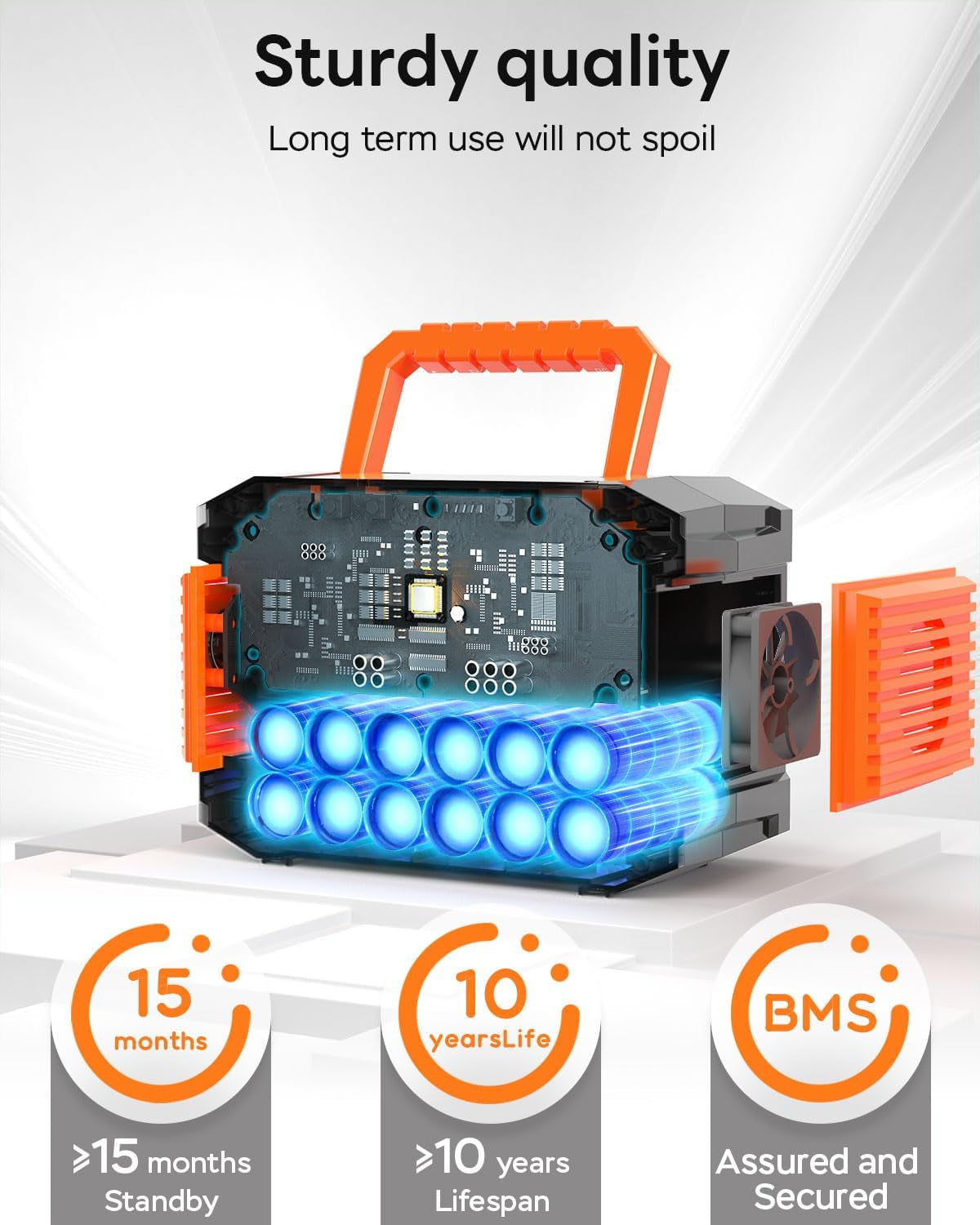 Portable Power Station 88.8Wh Solar Generator 150W Peak Lithium Battery Backup Power Bank with LED Light for Home, Outdoor, Travel, Emergency, RV & Off-Grid Living (Solar Panel Optional)