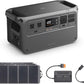 Power 1000 Portable Power Station, 1024Wh LiFePO4 Battery, 2200W Solar Generator, Home Backup, 4-in-1 Fast Charging, 23db Ultra-Silent, Camping & RVs, Off-grid, Power Outage (Solar Panel Optional)