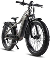 E-Scout PRO, Hunting 750W (Peak 1000W) Young Electric Bike for Adults, 48V/20Ah Battery 3A Fast Charger, Up to 80Mi 28MPH, 26''x4.0'' Fat Tire Mountain Snow Beach Off-Road Ebike