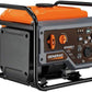 8251 GP2500i 2,500-Watt Gas Powered Portable Inverter Generator - Compact and Lightweight Design - Produces Clean, Stable Power - COsense Technology - CARB Compliant - Orange/Black