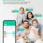 Smart Scale and Tape Measure, Digital Bathroom Scale & Body Tape Measure Sync with APP, Bluetooth Weighing Machine, Body Composition Analyzer, for Health Care