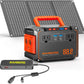 88.8Wh Solar Generator with Solar Panel and Detachable Power Hub