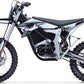 Venom 72v 12000w Electric Dirt Bike White