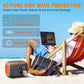 300W Portable Power Station 260Wh Outdoor Solar Generators Mobile Lithium Battery Pack 110V Outlet Solar Power Bank Camping Power Supply for Laptop with 60W Solar Panel