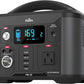 Portable Power Station 300Wh, Solar Generator with AC110V 300W AC Outlet, PD 60W Quick Charge, Charge up to 8 Devices, Backup Battery for Home Camping Emergency Use